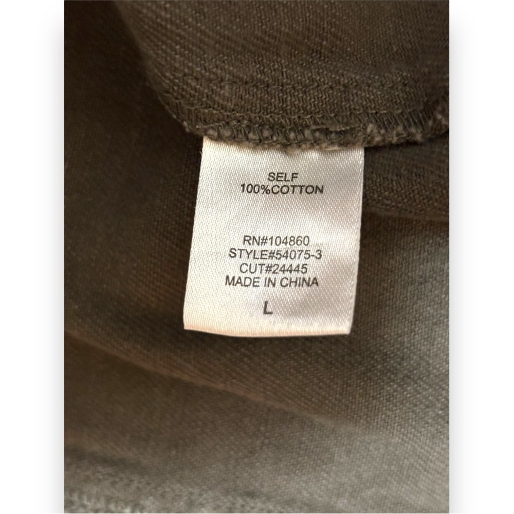 Chloe & Katie Casual Lg Gray/Green Front Silver Ring Zip High Waist Mini Skirt - Picture 8 of 16